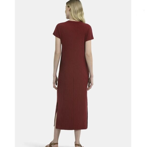 Women’s Ribbed Lightweight Comfy Maxi Dress Size XS - Picture 7 of 8